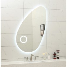 Огледало за баня LED "MIRROR", с нагревател, 70х120 см